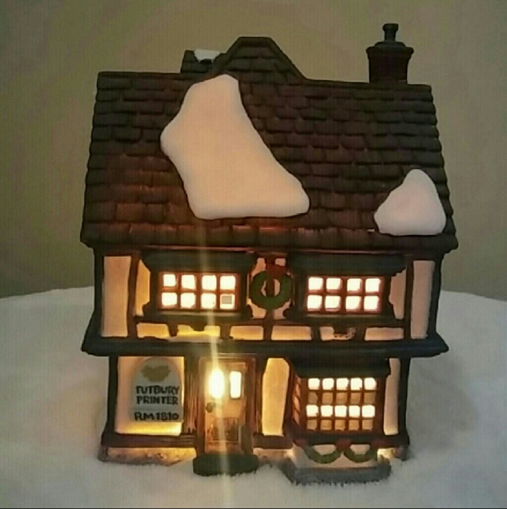 Dept. 56 "Tutbury Printer"